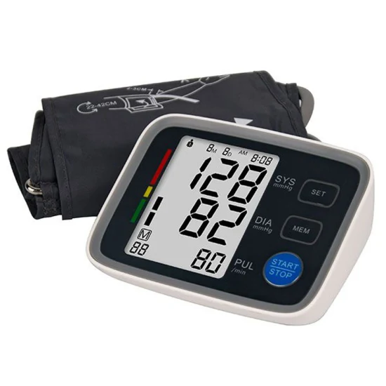 CE FDA ISO Approuvé Sphygmomanomètre Électronique Bp Machine OEM ODM Numérique Bras Supérieur Moniteur de Pression Artérielle Numérique pour Médical et Maison